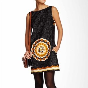 Anna Sui Mandala Abba print dress